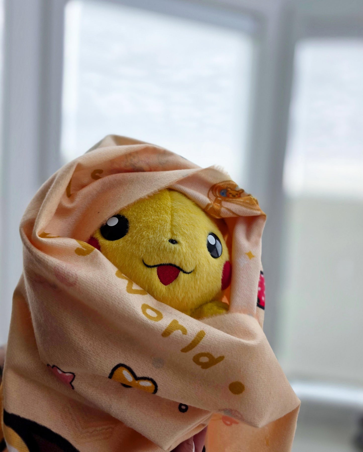Pikachu's Sweet Desserts Double-sided Pashmina (Capsule 02)